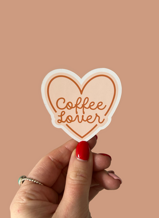 Coffee Lover Glossy Sticker