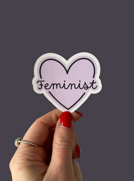 Feminist Glossy Sticker